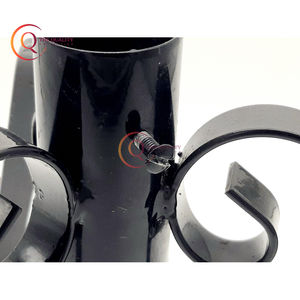 ต้นคริสต์มาสเทศกาลทางศาสนาที่ทันสมัยรากสีดำเคลือบโลหะทนทานยึดต้นไม้ไว้ในสถานที่ราคาถูก - Product Image 5