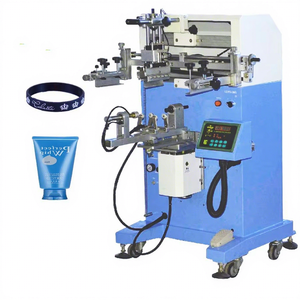 Machine de sérigraphie manuelle pour gobelets jetables, bouteilles, cylindres et contenants en verre - Product Image 1