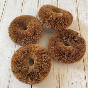 Estropajo Ecológico de Coco, Fibra de Coco Natural Redonda, Cerdas de Coco para Limpieza - Product Image 5