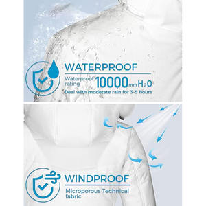 Veste d'hiver matelassée pour femme moderne et tendance, tissu tissé respirant, coupe-vent, construction isolée - Product Image 6