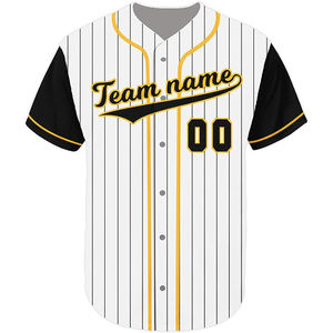 Diseño Gratuito, Sublimación Total, Jersey de Béisbol en Blanco, Jersey de Béisbol Personalizado para Hombre - Product Image 4