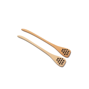 Bâtons d'agitateur de mélange de miel en bois à la mode design attrayant cuillère à miel bâton en nid d'abeille le plus vendu - Product Image 1