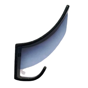 Antique Rustic Modern Cast Iron Vintage Coat <b>Hook</b> High Quality Double <b>Towel</b> Snap Hanger Plain Wall Mount for Farm House Rustic - Product Image 3