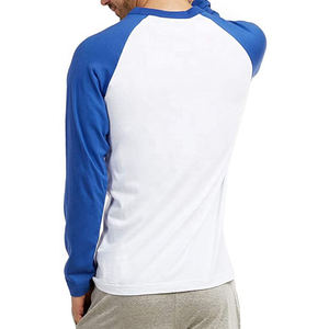 Haut ODM coton blanc col rond plaine Offre Spéciale meilleure qualité nouveau Style à manches longues hommes t-shirt 100 Polyester vêtements hommes - Product Image 2