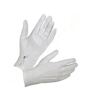 ถุงมือตัดและทนเข็มผ้าฝ้ายสีขาวยุทธวิธีน้ำหนักเบากันน้ำ - Product Image 4