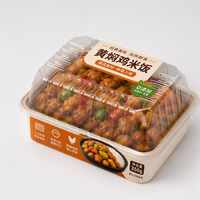 PET-folie PET-schaal voor wegwerpmaaltijddozen, transparante thermoformplastic folie voor afhaalmaaltijden, lunch en kant-en-klare maaltijden verpakkingen