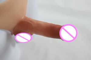 Tanga diseño travestismo pene hueco vibrador huevo silicona realista usable pene prótesis Correa en consolador para lesbiana - Product Image 4