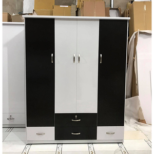 Organizador de Ropa de Plástico de 4 Compartimentos, Estilo Taiwanés - Product Image 1