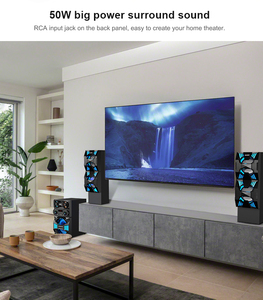 Audmic OEM OFM <span class=keywords><strong>Bluetooth</strong></span> 5,1 Altavoz multimedia Control remoto Sistema de cine en casa Altavoz con cable/<span class=keywords><strong>Bluetooth</strong></span> Modo dual - Product Image 3