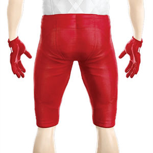 Custom Sublimated American <b>Football</b> Uniform for Men <b>White</b> Red Tackle Twill Team Gear 100% Polyester Short Jersey Pants Outfit - Product Image 6