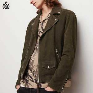 Pakistan fait en usine vente directe Top arrivée hommes veste en cuir suédé veste d'hiver hommes amicaux choisir veste en cuir suédé - Product Image 2