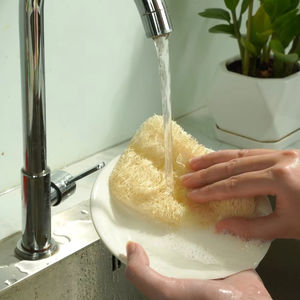 PRIX BON MARCHÉ Éponges de Cuisine Loofah Naturel Éponges Naturelles Compostables et Biodégradables Écologiques pour Vaisselle PRÊT À EXPÉDIER - Product Image 5