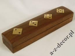 Forme ronde de boîte à dés en bois traditionnelle faite main avec le modèle de cube pour les jouets promotionnels - Product Image 3