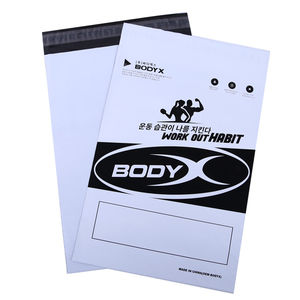 Prácticas bolsas de correo autoadhesivas con volantes de sobres de plástico y bolsillo para lista de embalaje y uso de mensajería - Product Image 5