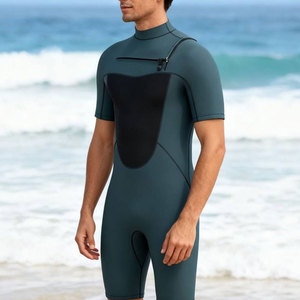 Maillots de bain une pièce pour hommes, très demandés, couleurs personnalisables, logo sur le devant, tissu Spandex/Polyester - Product Image 5