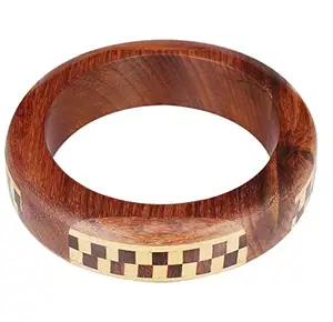 Gelang Kayu Akasia Pola Baru Gelang Bangle Wanita Buatan Tangan Perhiasan Mode dari Pemasok India dan Eksportir Ukuran Kustom