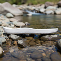 Semelle de chaussure de sport confortable à bout large pour homme, légère et durable, en caoutchouc à semelle fine, idéale pour l'extérieur et la randonnée aquatique, de la marque Wolf Brand