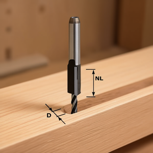 Festool HW S8 Groove Cutter Carbide Tipped <b>Router</b> <b>Bits</b> - Product Image 3
