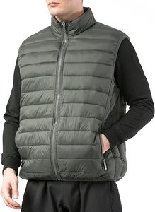 Venta Directa de Fábrica, Chaleco Acolchado con Cierre y Cuello en V, Personalizable, Transpirable, de Alta Calidad, para Hombre, Invierno, Casual - Product Image 4