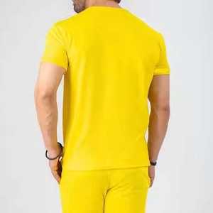 Nouveau style de vêtements sur mesure pour hommes ensemble de t-shirts en coton Offre Spéciale streetwear de conception OEM ensemble d'été - Product Image 6