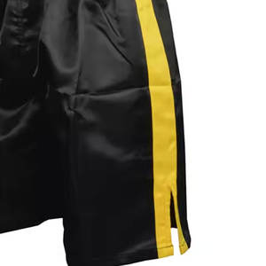 Pantalones Cortos de Muay Thai y Kickboxing de Alta Calidad para Gimnasio, Lucha, Entrenamiento de MMA, Ecológicos, Ligeros, con Cintura Elástica, Tejido Transpirable y Cómodos - Product Image 4