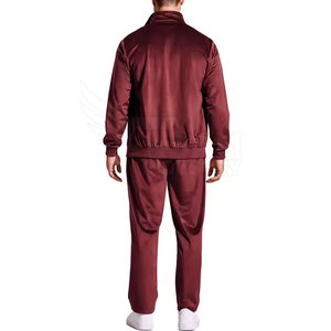 Nuevo diseño moderno, crea tu propio logotipo, chándales de terciopelo para hombre con cremallera, el chándal de terciopelo más cálido para hombre - Product Image 2