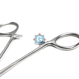 Pinzas de Arteria Kelly Rectas de Acero Inoxidable, Instrumentos Quirúrgicos Hemostáticos Manuales de Alta Calidad con Certificación CE - Product Image 6