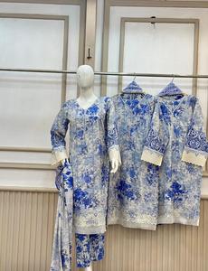 Ssumaira's Luxury Formal Collection Pakistán e India Shalwar Kameez Trajes en tela de gasa Ropa formal - Product Image 3