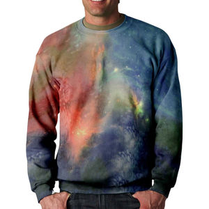 Sudadera con Capucha de Invierno 2024, 100% Algodón, Sublimada, Manga Larga, para Hombre, Cuello Redondo, con Estampado de Letras, Forro Polar - Product Image 1