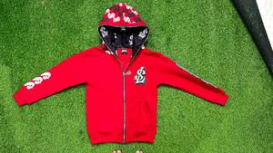 เสื้อฮู้ดดี้ผ้าฝ้าย 350 GSM แบบซิปเต็มตัว ไม่มีเชือกผูก พร้อมผ้าฟลีซและโลโก้สั่งทำคุณภาพสูง สไตล์ลำลอง - Product Image 3