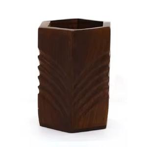 Handmade Modern Wooden Pen <b>Holder</b> Business Card Slot Single Creative Multifunctional Office Souvenir Gift <b>for</b> Visiting Card - Product Image 4