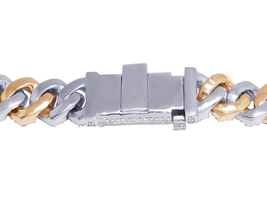 <b>Top</b> Quality Iced Out Cuban Link <b>Chain</b> 20MM VVS Moissanite Cuban Link <b>Chain</b> Miami Hip Hop Diamond Jewelry - Product Image 6