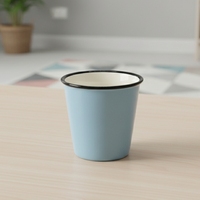Vente directe d'usine 3460413-0.275 Tasse en porcelaine de style nordique durable, compatible lave-vaisselle et micro-ondes, multi-usages pour la maison et le bureau