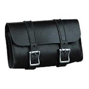 Sac à fourche en cuir noir HMB-3030A outils, sacs de moto, sac à outils de voyage pour moto - Product Image 4