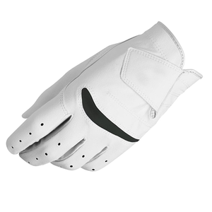 Guantes de golf de cuero genuino para hombre, mano izquierda/derecha, suaves, transpirables, piel de oveja pura, ligeros, antideslizantes, ajustables, deportes de muñeca - Product Image 2