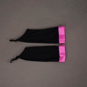 Justaucorps de danse pour filles - Noir et rose vif, body à volants en forme de cœur avec <span class=keywords><strong>jupe</strong></span> <span class=keywords><strong>tutu</strong></span> en tulle pour les spectacles de danse - Product Image 2