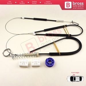 Juego de Reparación de Elevalunas Eléctrico BWR649, Puerta Derecha para A3 MK2 8P1 8PA 2003-2012, 2/3 Puertas, Coupé HB 8P3837462 - Product Image 2