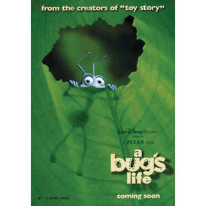 Póster de Bug's Life, decoración colgante de lona duradera, técnicas de impresión offset y digital - Product Image 1