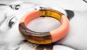 Bracelet en résine de nouvelle conception, couleurs mélangées, finition brillante, haute qualité, pour femmes, bijoux, bracelet en résine, produit en vente - Product Image 6