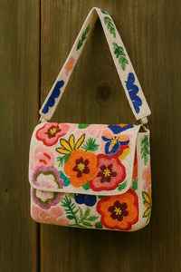 กระเป๋าคลัทช์ประดับลูกปัดแก้วทำมือและกระเป๋าลายสัตว์ทะเล พร้อมปรับแต่งสีและรูปทรงได้-งานฝีมือ MS - Product Image 2