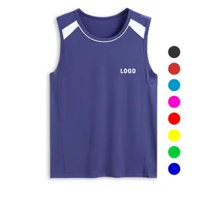 2023 Gym Singlets Men's High Quality Men's Tank Tops Sleeveless Breathable Comfortable Wholesale Cheap price tank top