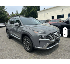 Santa Fe Limited AWD 2022 d'occasion, moteur turbo, pneus R21, conduite à gauche, intérieur clair, faible kilométrage, prix en stock - Product Image 6