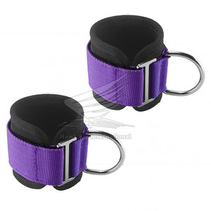 Sangles de cheville en néoprène pour la musculation en salle de sport avec protection, soutien de la cheville réglable pour hommes - Prix de gros - Product Image 1