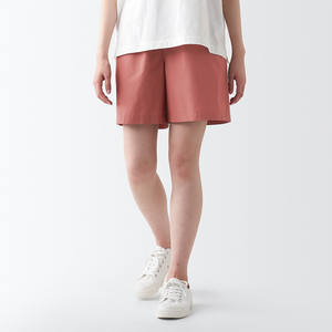 Shorts pour femmes de haute qualité fabriqués en usine, 100% coton respirant, style 3 poches, séchage rapide, impression personnalisée sur écran, été, quotidien - Product Image 3
