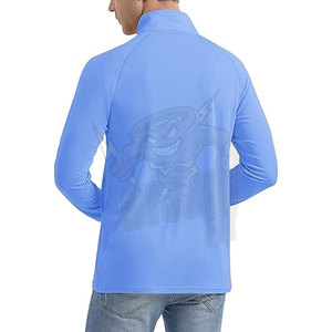 Custom Fishing Shirt Sublimation Outdoor Long Sleeve Sun protection Jogging Wear Printing Polyester Uv Fishing Shirts - Product Image 4