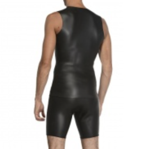 अनुकूलित पुरुषों 2 मिमी चिकनी त्वचा नियोप्रोन वाटरप्रूफ निर्बाध नरम स्ट्रेची स्लीवलेस सर्फ डाइविंग - Product Image 2