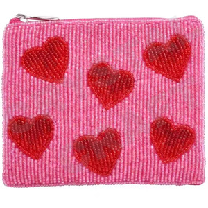 Cetting rowdy Design Monedero con cuentas de semillas personalizado Monedero Hermoso monedero con características de accesorios de moda - Product Image 5