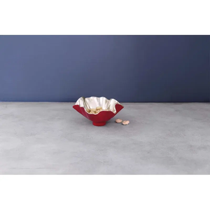 Bol décoratif de luxe fait main pour intérieurs haut de gamme – Bol en métal non toxique pour la décoration de la maison et des hôtels – Sûr, fabriqué en Inde, plaqué - Product Image 3