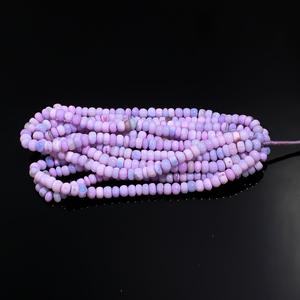Perles de pierres précieuses d'opale de lavande de vente chaude 7mm- 10mm perles de lavande pour la fabrication de bijoux artisanat collier et bracelet d'opale de couleur pastel - Product Image 3