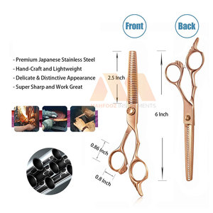 Ciseaux à effiler les cheveux, outil de coiffure professionnel en acier inoxydable, ciseaux à effiler de qualité supérieure - Product Image 4